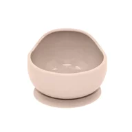 Bol, Petite&Mars, Take&Match, Din silicon, Cu ventuza, Fara BPA, 6 luni+, 350 ml, Bej