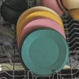 Bol, Petite&Mars, Take&Match, Din silicon, Cu ventuza, Fara BPA, 6 luni+, 350 ml, Verde Inchis - 10