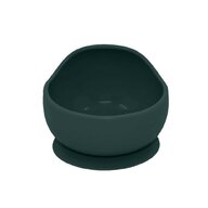 Bol, Petite&Mars, Take&Match, Din silicon, Cu ventuza, Fara BPA, 6 luni+, 350 ml, Verde Inchis