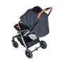 Carucior sport, Petite&Mars, Cross, Autopliabil, 6 luni+, Bara detasabila, Pliabil cu o mana, SPF 40, Sustine pana la 22 kg, Conform cu standardul EN 1888-2:2018, Albastru - 6