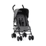 Carucior sport, Petite&Mars, Musca, Cu spatar reglabil, Capotina XXL, Usor, 7.9 kg, 6 luni+, Conform cu standardul european de securitate EN 1888:2018, Gri - 1