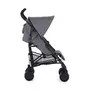 Carucior sport, Petite&Mars, Musca, Cu spatar reglabil, Capotina XXL, Usor, 7.9 kg, 6 luni+, Conform cu standardul european de securitate EN 1888:2018, Gri - 5