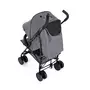 Carucior sport, Petite&Mars, Musca, Cu spatar reglabil, Capotina XXL, Usor, 7.9 kg, 6 luni+, Conform cu standardul european de securitate EN 1888:2018, Gri - 7
