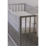 Cearceaf cu elastic, Petite&Mars, Soft Dream, Din Jersey, Lavabil la masina pana la 40 de garde, 120x60 cm, Gri - 2