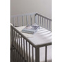 Cearceaf cu elastic, Petite&Mars, Soft Dream, Din Jersey, Lavabil la masina pana la 40 de garde, 120x60 cm, Gri - 4