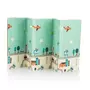 Covoras de joaca, Petite&Mars, Reversibil, Include geanta pentru transport, Pliabil si impermeabil, Non-toxic, 197 x 147 x 1 cm, Oras, 0 luni+, Multicolor - 1