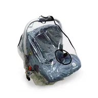 Husa de ploaie universala, Petite&Mars, Pentru scaunele auto 0-13 kg, Din folie moale, Durabila, De 0 1 microni, 50 x 60 x 70 cm