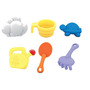 Masa de joaca pentru copii, Petite&Mars, Teo, Pentru apa si nisip, 6 jucarii diferite incluse, 46 x 69 x 39 cm, Albastru/Verde - 2