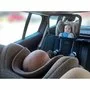 Oglinda auto retrovizoare, Petite&Mars, Rotativa 360, Montare pe tetiera cu ajutorul curelelor, 26.5 x 20, Negru - 1