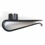Oglinda auto retrovizoare, Petite&Mars, Rotativa 360 Oskar, Cu montare pe parbriz si la parasolare, 10 x 7 cm, Negru - 5