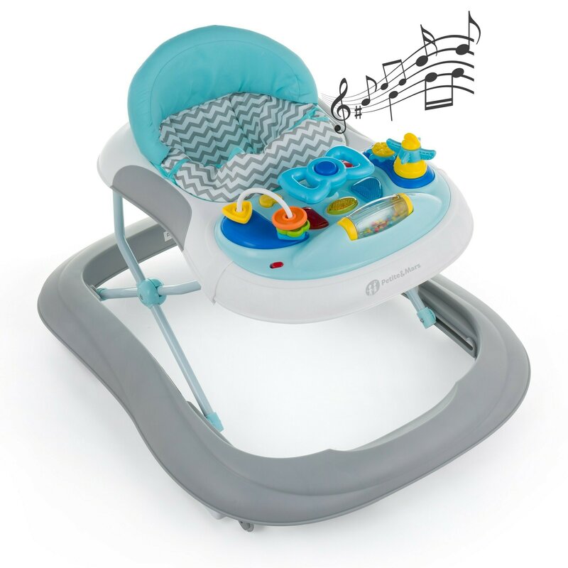 Petite&mars - premergator monty, chevron blue
