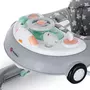 Premergator muzical, Petite&Mars, Cu panou interactiv si lumini Cabrio, Inaltime reglabila pe 3 pozitii, 6 luni+, Gri - 4