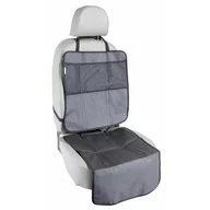 Protectie impermeabila, Petite&Mars, Pentru bancheta auto si spatar, Cu organizator, 3 in 1,  Savior, Gri