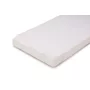 Protectie impermeabila, Petite&Mars, Pentru saltele de 120x60, Cu benzi elastice, Alb - 2