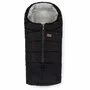 Sac de iarna, Petite&Mars, Jibot, Pentru carucior, landou sau scaun auto, 100x48 cm, Impermeabil, Cu elemente reflectorizante, Extensibil, 3 in 1, Black