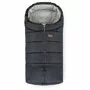 Sac de iarna, Petite&Mars, Jibot, Pentru carucior, landou sau scaun auto, 100x48 cm, Impermeabil, Cu elemente reflectorizante, Extensibil, 3 in 1, Charcoal Grey