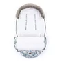 Sac de iarna, Petite&Mars, Comfy, 4 in 1, Impermeabil,Cu blanita si interior din fleece, Universal, Pentru carucior, 100 x 55 cm, Albastru Deschis - 2