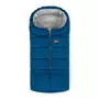 Sac de iarna, Petite&Mars, Jibot, Pentru carucior, landou sau scaun auto, 100x48 cm, Impermeabil, Cu elemente reflectorizante, Extensibil, 3 in 1, Albastru