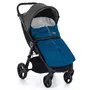 Sac de iarna, Petite&Mars, Jibot, Pentru carucior, landou sau scaun auto, 100x48 cm, Impermeabil, Cu elemente reflectorizante, Extensibil, 3 in 1, Albastru - 2