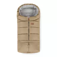 Black Friday - Reduceri Sac de iarna, Petite&Mars, Jibot, Pentru carucior, landou sau scaun auto, 100x48 cm, Impermeabil, Cu elemente reflectorizante, Extensibil, 3 in 1, Bej Promotie
