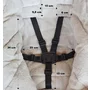 Sac de iarna, Petite&Mars, Jibot, Pentru carucior, landou sau scaun auto, 100x48 cm, Impermeabil, Cu elemente reflectorizante, Extensibil, 3 in 1, Pale Eucalypt - 9