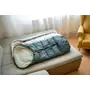 Sac de iarna, Petite&Mars, Jibot, Pentru carucior, landou sau scaun auto, 100x48 cm, Impermeabil, Cu elemente reflectorizante, Extensibil, 3 in 1, Pale Eucalypt - 11