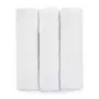 Set 3 scutece, Petite&Mars, Moussy Total White, Din muselina de bambus, Hipoalergenice, 68 x 68 cm, Certificate Oeko Tex Standard 100, Alb - 3