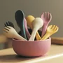 Set tacamuri, Petite&Mars, Take&Match, Din silicon, Fara BPA 6 luni+, Verde inchis - 9