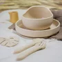 Set tacamuri, Petite&Mars, Take&Match, Din silicon, Fara BPA 6 luni+, Bej - 4
