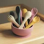 Set tacamuri, Petite&Mars, Take&Match, Din silicon, Fara BPA 6 luni+, Roz - 6