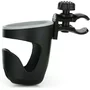 Suport universal pentru carucior/bicicleta, Petite&Mars, Handy, Pentru biberon/pahar, Negru - 4