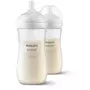 Biberon anticolici, Philips Avent, Natural Response, 330 ml, 3 luni+,  2 bucati, Alb - 2