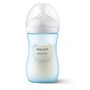 Biberon, Philips Avent, Natural Response, 1 luni+, 260 ml, Fara BPA, Anticolici, Albastru - 5