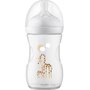 Biberon, Philips Avent, Natural Response, 1 luni+, 260 ml, Fara BPA, Anticolici, Girafa - 3