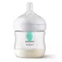 Biberon, Philips Avent, Natural Response, Cu supapa AirFree, 0 luni+, 125 ml, Fara BPA, Anticolici, Alb - 1
