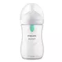 Biberon, Philips Avent, Natural Response, Cu supapa AirFree, 3-6 luni, debit 3 (mediu), 260 ml, Fara BPA, Anticolici, Alb - 1