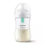 Biberon, Philips Avent, Natural Response, Cu supapa AirFree, 3-6 luni, debit 3 (mediu), 260 ml, Fara BPA, Anticolici, Alb - 4