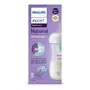 Biberon, Philips Avent, Natural Response, Cu supapa AirFree, 1 luni+, 260 ml, Fara BPA, Anticolici, Elefant - 6