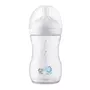Biberon, Philips Avent, Natural Response, Cu supapa AirFree, 1 luni+, 260 ml, Fara BPA, Anticolici, Elefant - 2