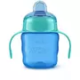 Canuta cu tetina de formare, Philips Avent, 6 luni+, 200 ml, Fara BPA, Lavabila in masina de spalat, Albastru - 3