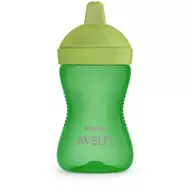 Canuta cu tetina de formare, Philips Avent, Dura, 18 luni+, 300 ml, Verde