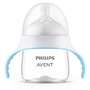 Canuta cu tetina, Philips Avent,  Natural Response, 6 luni+, 150 ml, Fara BPA, Anticolici, Alb - 1