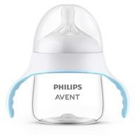 Canuta cu tetina, Philips Avent,  Natural Response, 6 luni+, 150 ml, Fara BPA, Anticolici, Alb