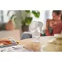 Pompa manuala de san, Philips Avent, Set cadou cu biberoane anticolici Natural Response, suzete si sterilizator microunde, Fara BPA, 0 luni+, Alb - 8