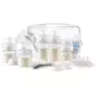 Pompa manuala de san, Philips Avent, Set cadou cu biberoane anticolici Natural Response, suzete si sterilizator microunde, Fara BPA, 0 luni+, Alb - 1