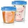 Set 20 recipiente, Philips Avent, 10x180 ml, 10x240 ml, Cu lingurita pentru intarcat, 10 buc- 180 ml, 10 buc- 240 ml, Transparent - 3