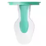 Set 2 biberoane, Philips Avent, Natural Response, Cu supapa AirFree, 0-3 luni, debit 2 (lent), 125 ml, Fara BPA, Anticolici, Alb - 5