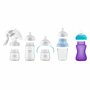 Set biberoane, Philips Avent, Natural Response, De la nastere, Cu suzeta si perie de curatat - 8