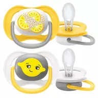 Suzete set, Philips Avent ortodontice, Ultra Air Neutral, 2 buc, 6-18 luni, Lamaie