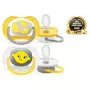 Suzete set, Philips Avent ortodontice, Ultra Air Neutral, 2 buc, 6-18 luni, Lamaie - 3